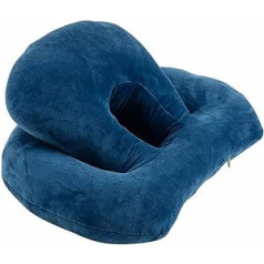 YLiansong-home Reisekissen Büro Nap Kissen Mittagspause Kissen Kinder Schlafkissen auf dem Kissen liegend Nacken- und Kopfstütze (Color : Blue3, Größe : One-Size)