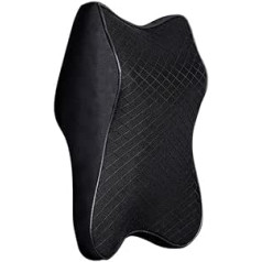 Car Neck Pillow Car Seat Head Neck Support Car Headrest Travel Pillow Orthopedic Pillow 3D Memory Foam Inner Parts (Color : Large 1 PC)