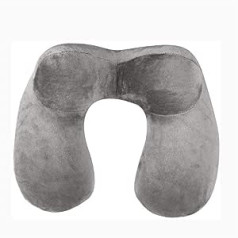 TEmkin Air Travel Neck Pillow Support Memory Foam with Soft and Breathable Cover Ideal for Long Flights and Road Trips