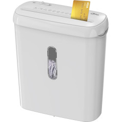 Document and credit card shredder mt223 white