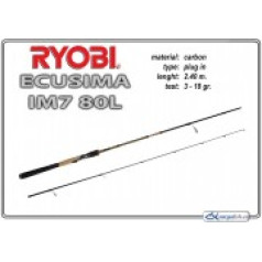 Makšķerkāts RYOBI Ecusima IM7 80L - 240, 3-18