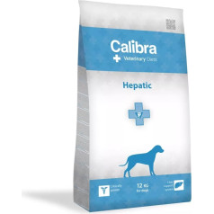 Calibra veterinārās diētas aknu barība - barība suņiem - 12 kg