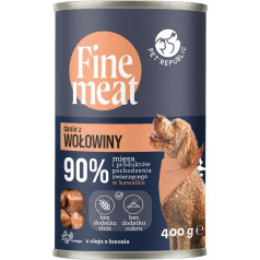 Smalks liellopa gaļas ēdiens suņiem 400 g