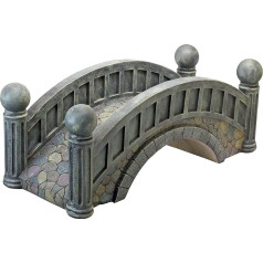 Design Toscano Die Halfpence Kopfsteinpflasterbrücke