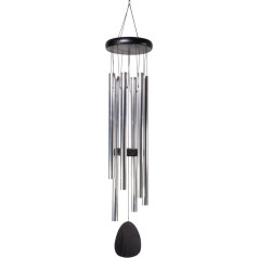 CIM Melody Traditional Wind Chime Kopējais garums 100 cm Ietver S-veida āķa pakaramo stiprinājumu Pret laikapstākļu iedarbību