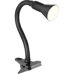 Schwarz Clip auf Spot Lampe mit Flexible Coil - HP014187