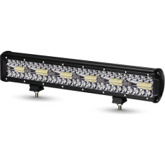 LED-Flutlichter im Freien, LED-Bar-Arbeitslicht, 12 V, 24 V, Offroad-Spot-Flut-Combo-LED-Bar-Arbeitslicht for ATV, UTV, 4x4, LKW, Boot, SUV für Garage, Hof, Rasen, Garten (Color : 1pc 360W led bar,