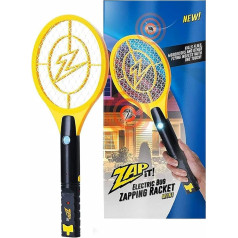 Zap It Bug Zapper, uzlādējams moskītu, mušu un kukaiņu iznīcinātājs, 4000 voltu, USB uzlāde, īpaši spilgta LED gaisma, droša pieskārieniem (mini)