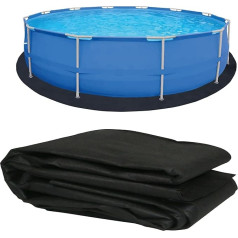 Ogrmar 16ft Round Pool Liner Durable for Above Ground Swimming Pools, предотвращает появление дыр и продлевает срок службы бассейнов и джакузи, 16 футов