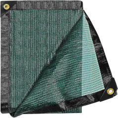 E. Teilen 70% grün Schatten Tuch getapte Tüllen Rand mit UV-20 ft