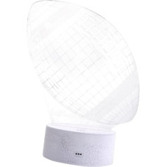 OSALADI Led-licht Nachtlicht Schreibtischlampe Berühren 3d