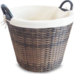 Habau 2713 Fire Wood Basket 42 cm Polyethylene