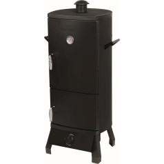 El Fuego® Portland Gas Barbecue / Smoker, 55 x 105 x 45 cm, Black, Gas Grill, 55x105x45 cm