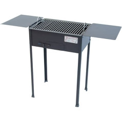 Cruccolini BA10 Campagnolo Charcoal Grill, Black, 107 x 38.5 x 78 cm