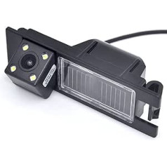 Auto Wayfeng WF® HD CCD ūdensizturīga automašīnas atpakaļskata kamera ar 4 LED, kas paredzēta Alfa Romeo 156 159 166 147 Brera Spider 05