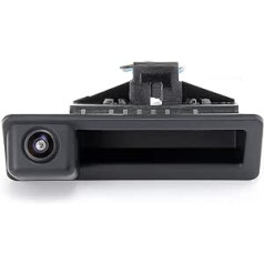 AHD 720P automašīnas atpakaļskata kamera BMW 3. Series 5. Series X6 E39 E60 E70 E82 E90, 170 grādu zivs acs objektīva automašīnas atpakaļskata kamera ar bagāžnieka rokturi