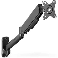 DIGITUS Monitor Wall Mount with Gas Lift and Swivel Arm - for 15-32