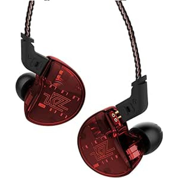 KZ Acoustics ZS10 Pro In-Ear Austiņas Melnas 3 5 mm