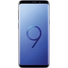 Samsung Galaxy S9 viedtālrunis (5,8 collu skārienekrāns, 64 GB iekšējā atmiņa, Android, divas SIM kartes) Coral Blue — vācu versija