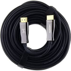 25 m optiskās šķiedras HDMI 2.0b kabelis — UHD 2160p 4K @ 60 Hz 4:4:4 HDR HDCP 2.2