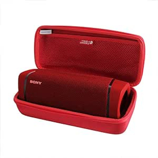 Hermitshell Red cietā korpusa vāciņš Sony SRS-XB33 Bluetooth skaļrunim