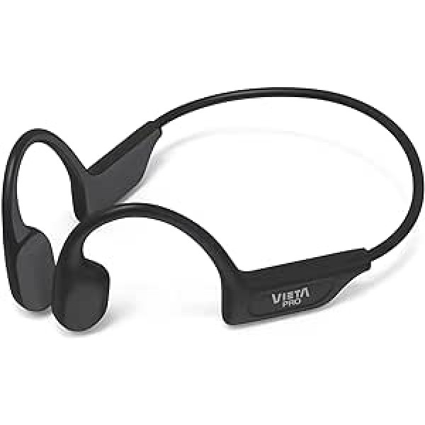 Vieta Pro Knochenleitungskopfhörer, Bluetooth 5.3, Akku bis zu 8 Stunden, IPX6 eingebautes Mikrofon und ergonomisches Design.