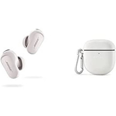 Bose Quietcomfort Earbuds II White & futrālis balts