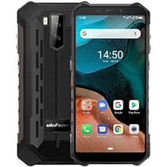 Ulefone Armor X5 Android 10 4G āra viedtālrunis bez līguma, astoņkodolu 3 GB RAM 32 GB ROM, 5,5 collu IP68 / IP69K robusts mobilais tālrunis, divas SIM kartes, 13MP + 5MP + 2MP, 5000 mAh akumulators, GPS WiFi NFC,