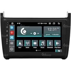 Personalizēts automašīnas radio priekš Volkswagen Polo Android GPS Bluetooth WiFi USB DAB+ skārienekrāns 9 collu 8Core Carplay Android Car