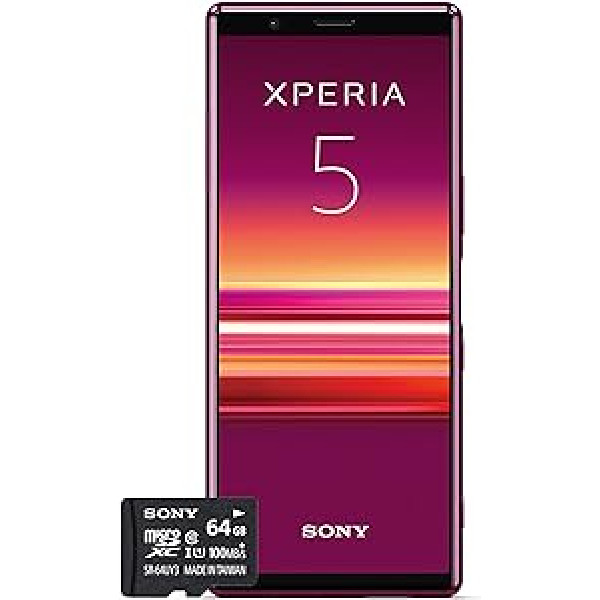 Sony Xperia 5 komplekts ar SD karti