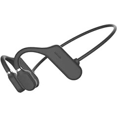 DaMohony Bluetooth 5.0 Bone Conduction austiņas ar mikrofonu Bezvadu atvērtas auss austiņas 6D telpiskā skaņa skriešanai Braukšana Riteņbraukšana Mājas birojs