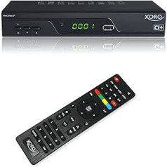 Xoro HRK 8760 CI + Receiver for Digital Cable TV Black