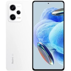 Xiaomi Redmi Note 12 Pro 5G 128GB mobilais tālrunis, balts, polāri balts, Android 12, divas SIM kartes