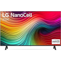 LG 43NANO81T6A TV 43 collu (109 cm) NanoCell Fernseher (α5 Gen7 4K AI-Prozessor, HDR10, bis zu 60 Hz) [Modelljahr 2024]