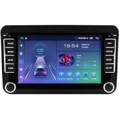 ACAVICA 2+32GB Car Radio Navigation for VW Passat B6 Golf V VI 5 6 Polo cc Tiguan EOS Scirocco 7 Inch Car Radio with Wireless Carplay Android Car Bluetooth DSP WiFi FM (7 collu 2+32GB Radio)