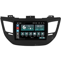 Personalizēts automašīnas radio priekš Hyundai Tucson Black (ar navigāciju, atpakaļgaitas kameru un Kenwood pastiprinātāju kā standarta) Android GPS Bluetooth WiFi USB DAB+ skārienekrāns 9 collu 8Core Carplay Android Car