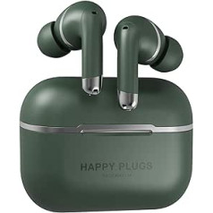 Happy Plugs AIR 1 GO - Wireless E - Real Wireless - 100 dB - Sviedru necaurlaidīgs - 30 mAh akumulators katrā austiņā - 450 mAh akumulators uzlādes futrālī