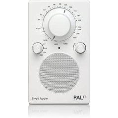 Tivoli Audio PAL BT pārnēsājams Bluetooth FM/AM radio (balts)