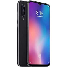 Xiaomi Mi 9 6,39 collu AMOLED displejs viedtālrunis, Dual Sim, globālā versija, klavieru melna