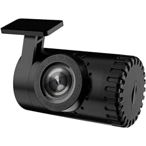 Pvnoocy Dash Cam 1080P Full DVR USB 360° besisukanti automobilio kamera, 140° plataus kampo objektyvas, kilpos įrašymas, WDR G jutiklis, judesio aptikimas, naktinis matymas