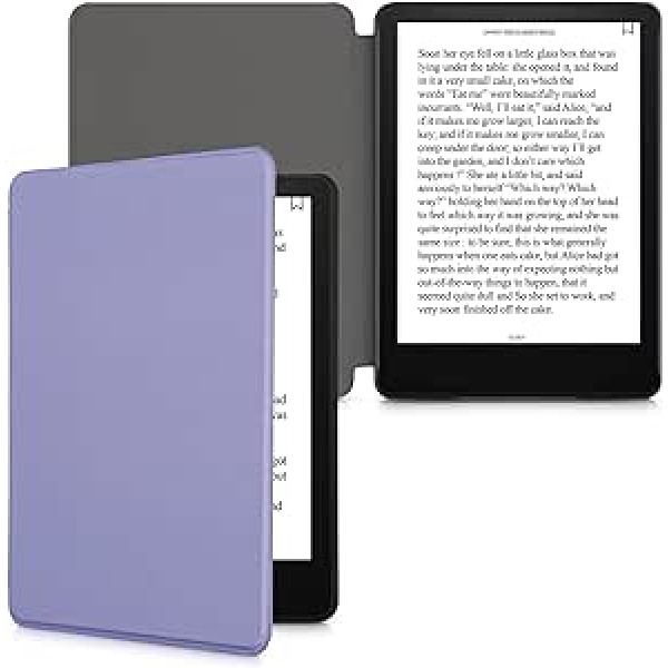 kwmobile futrālis, kas saderīgs ar Amazon Kindle Paperwhite (11. paaudze — 2021. gads) — neilona eReader aizsargvāciņš — lavanda