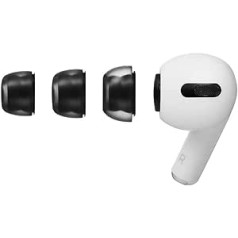 AZLA SednaEarfit Crystal ierīcēm AirPods Pro Gen1 un 2/3 pāriem (SSS/SS/S)