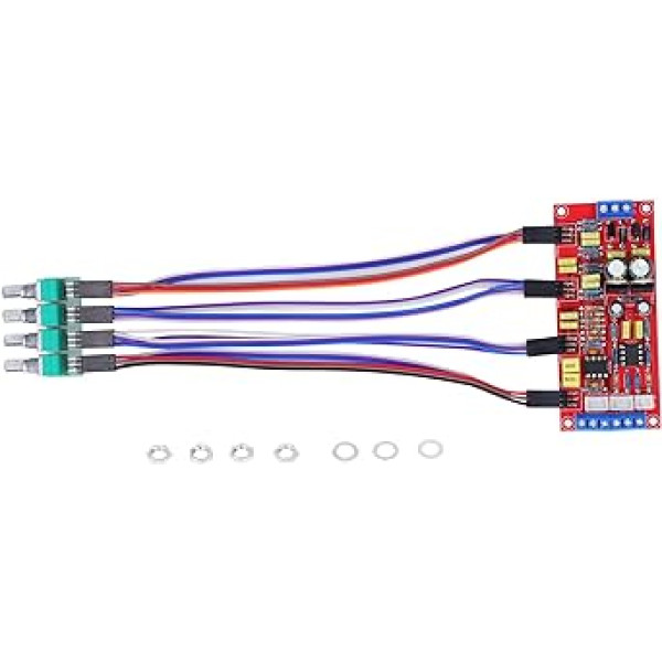 WM-065 Amplifier Preamp Board Tone Board HIFI Audiophile Tone Board NE5532 Preamp Board Potentiometer Extension Board DIY Kit