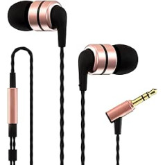 SoundMAGIC E80 Kabelgebundene Ohrhörer Ohne Mikrofons, Audiophile HiFi-Stereo-Kopfhörer, Geräuschisolierende In-Ear-Kopfhörer, Bequeme Passform, Hervorragender Bass, Schwarz-Gold