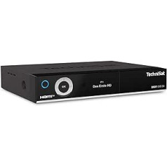 TechniSat Digit ISIO S4 - Twin Satellite Receiver with Alphanumeric Display (HDTV Twin Tuner, DVB-S2, PVR Recording Function via USB or Network, HbbTV, CI+, HDMI, App Control, UPnP Live Streaming)