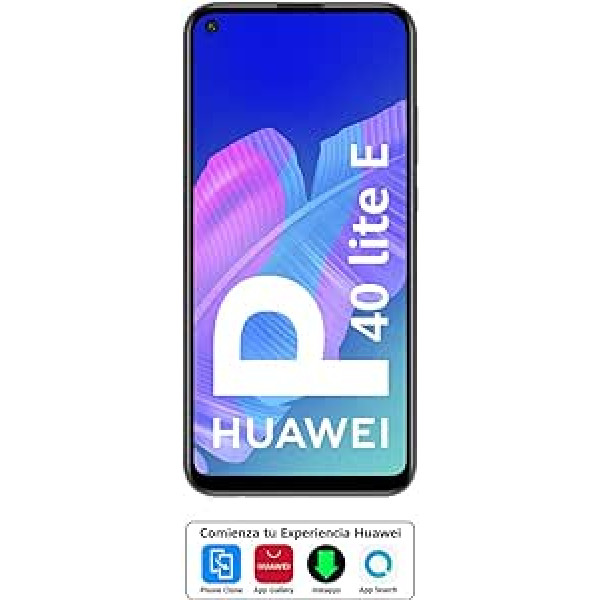 Huawei P40 Lite E viedtālrunis 64 GB, 4 GB RAM, divas SIM kartes, pusnakts melns