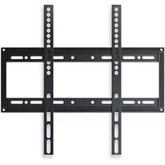 Philips SQM5226/00 Universal TV Wall Mount for TVs from 26 Inches to 70 Inches LCD, OLED, QLED, LED Plasma Curved Flat Screen TV Monitor, Black