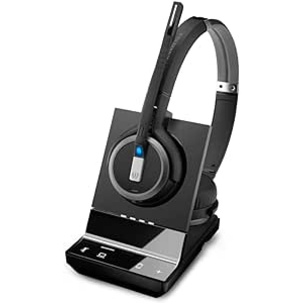 Sennheiser EPOS Impact SDW 5063 EU DECT Gap stereoaustiņas mīkstā telefona/datora USB savienojumam, Skype for Business sertificēts