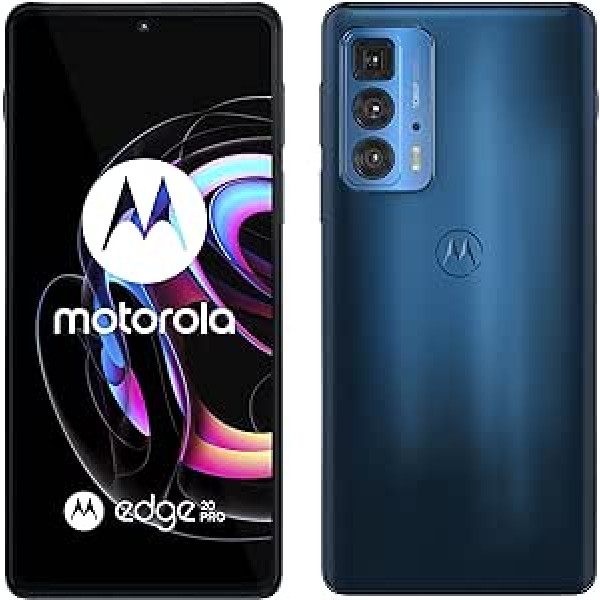 Motorola viedtālrunis Edge 20 Pro 6.67 5G 256GB Dual SIM Midnight blue