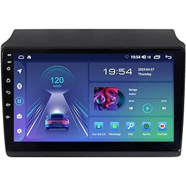 ACAVICA 2+32GB Android 12 Car Radio Navigator priekš Fiat Ducato Citroen Jumper Relay Peugeot Boxer Touchscreen Stereo ar bezvadu Carplay Bluetooth WiFi DSP USB FM stūres vadību